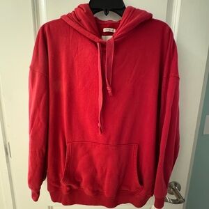 American Eagle Outfitters Bold Red Hoodie